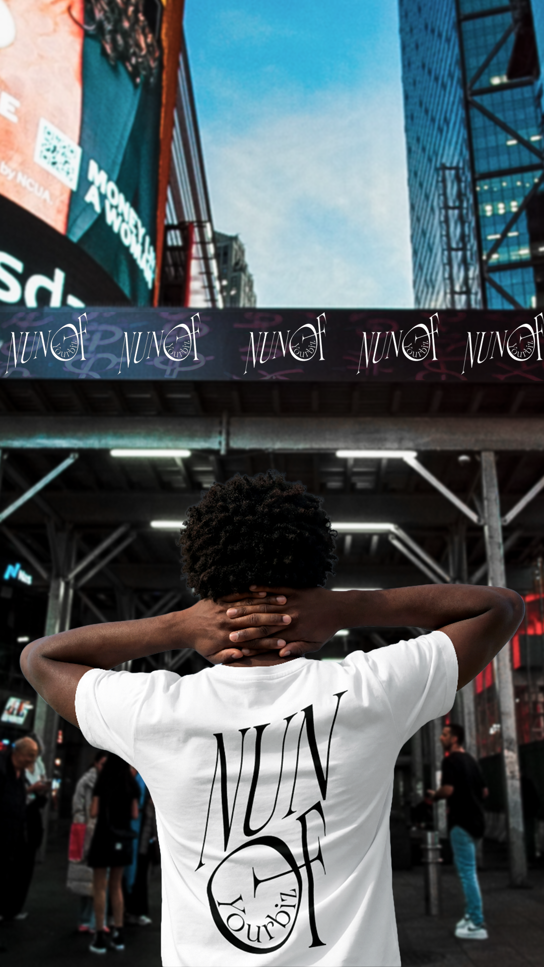 Nunof Yourbiz Classic Logo Graphic Tee