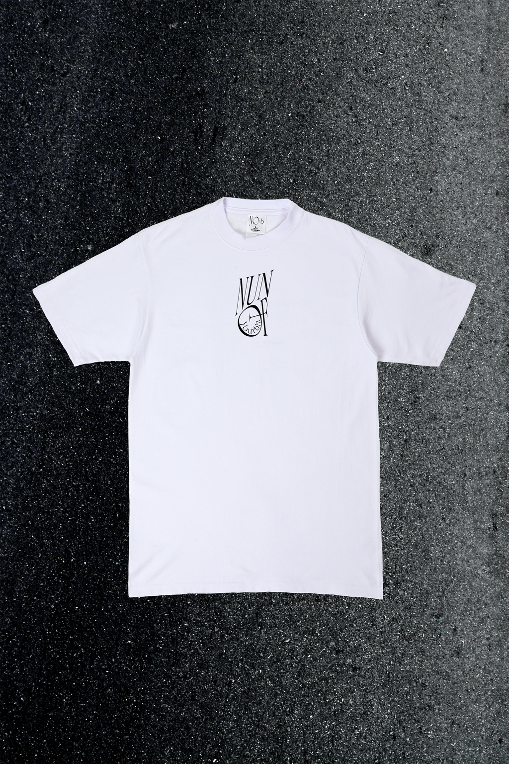White Classic Logo Graphic Tee
