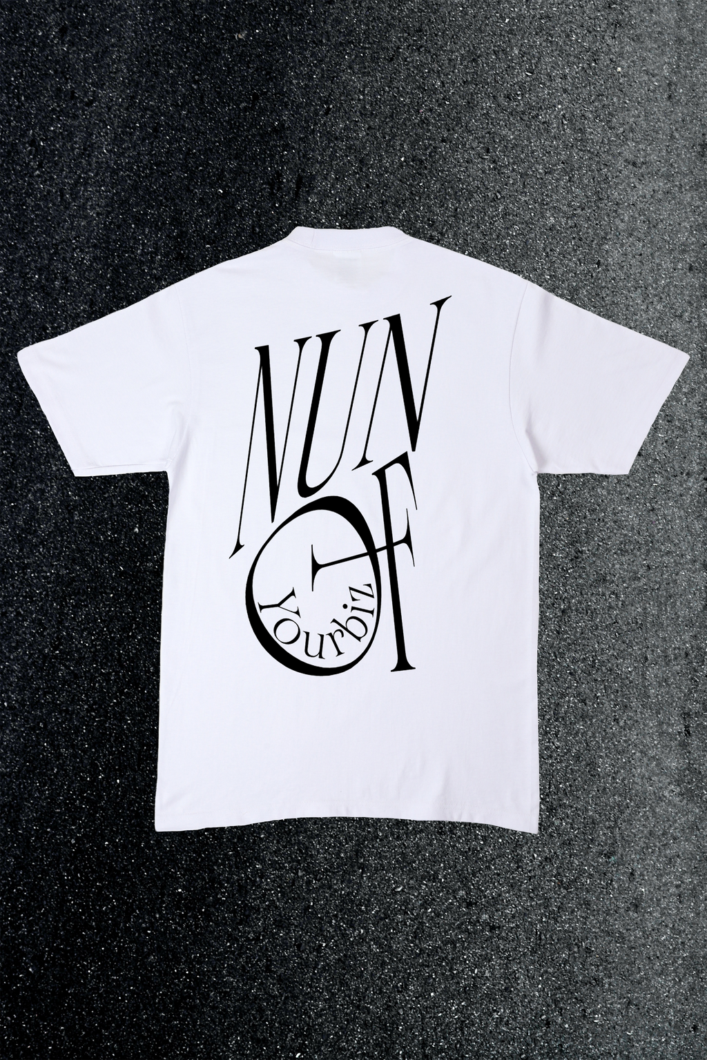 White Classic Logo Graphic Tee