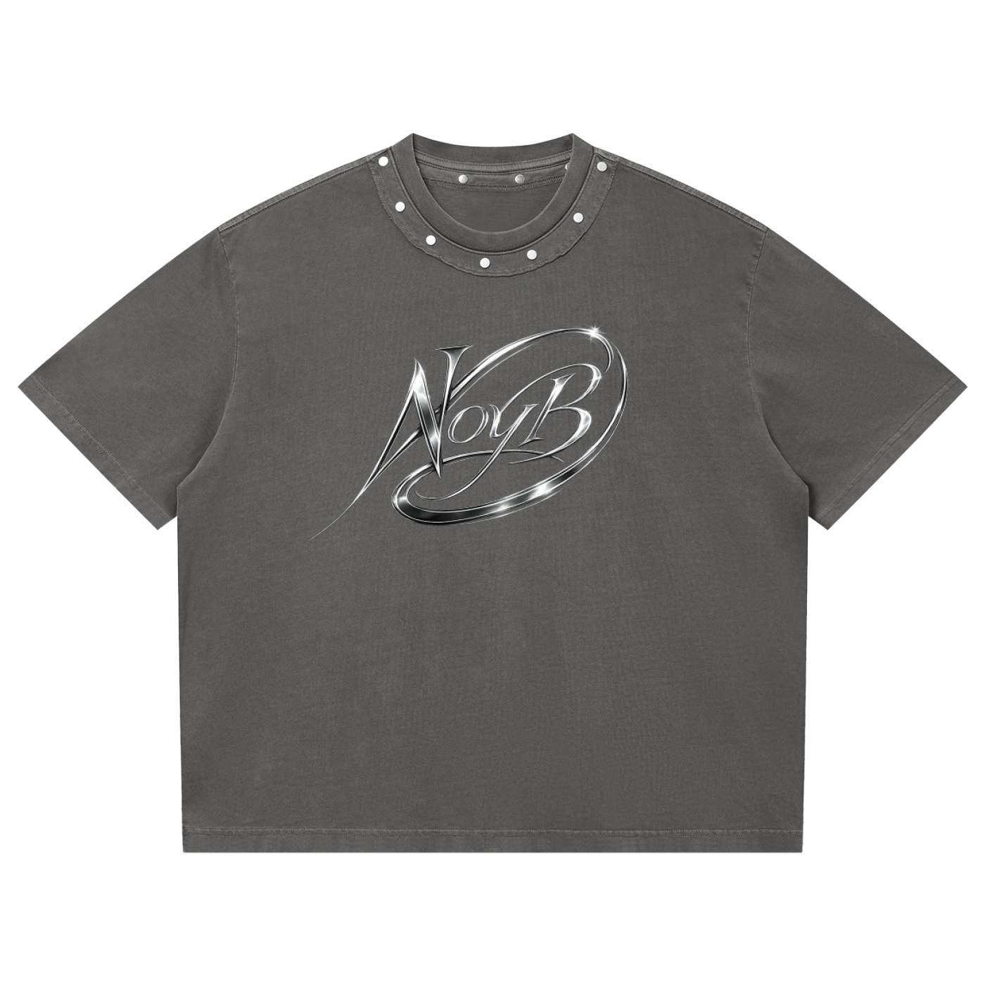 Boxy Studded T-Shirt