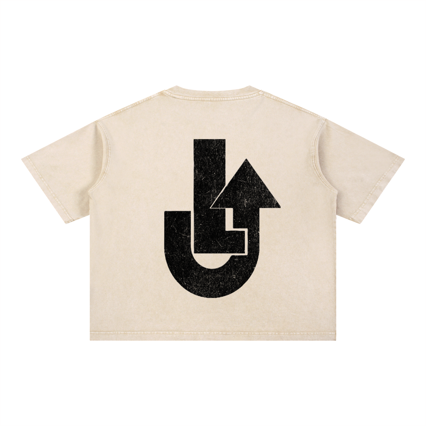 Mineral Wash Boxy Cotton T-Shirt