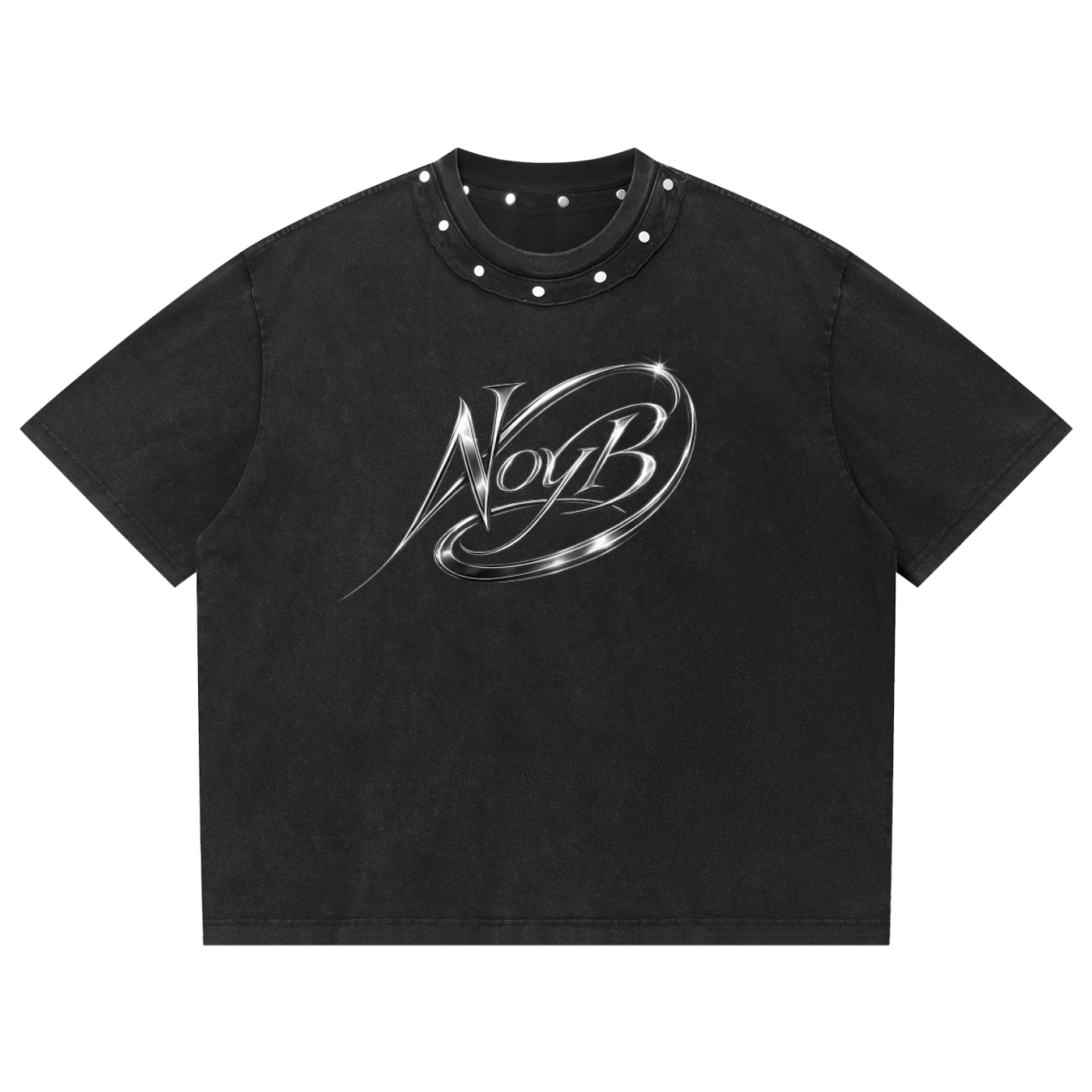 Boxy Studded T-Shirt